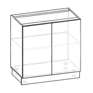 Катрін 80 нижній кухонний модуль