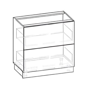 Агата 80 шухляди нижній модуль