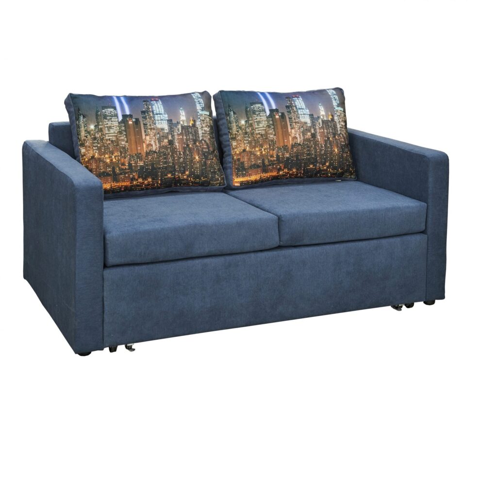 Атлант New Росто синій компактний диван від фабрики Мебель-Сервіс Україна