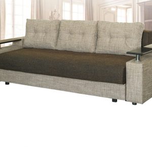 Бруно Магма коричневий прямий диван від фабрики Мебель-Сервіс Україна