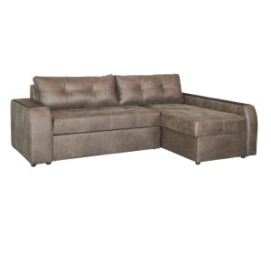 Діна кутовий диван Лондон коричневий від фабрики Мебель-Сервіс Україна