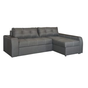 Діна кутовий диван Мальмо сірий від фабрики Мебель-Сервіс Україна