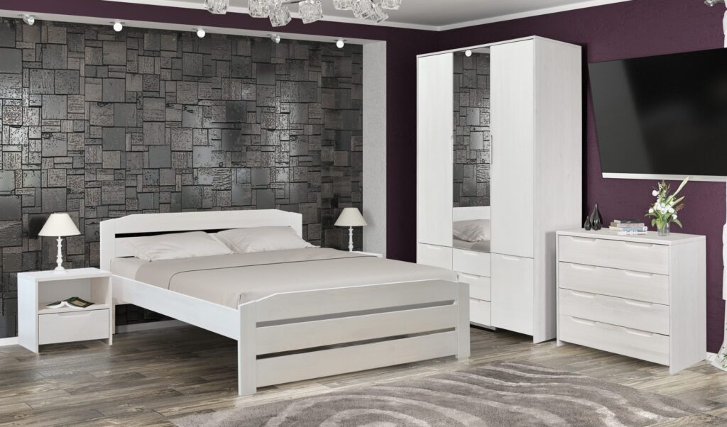 Марсель спальня з масиву натурального бука/сосни від Мебель-Сервіс Україна