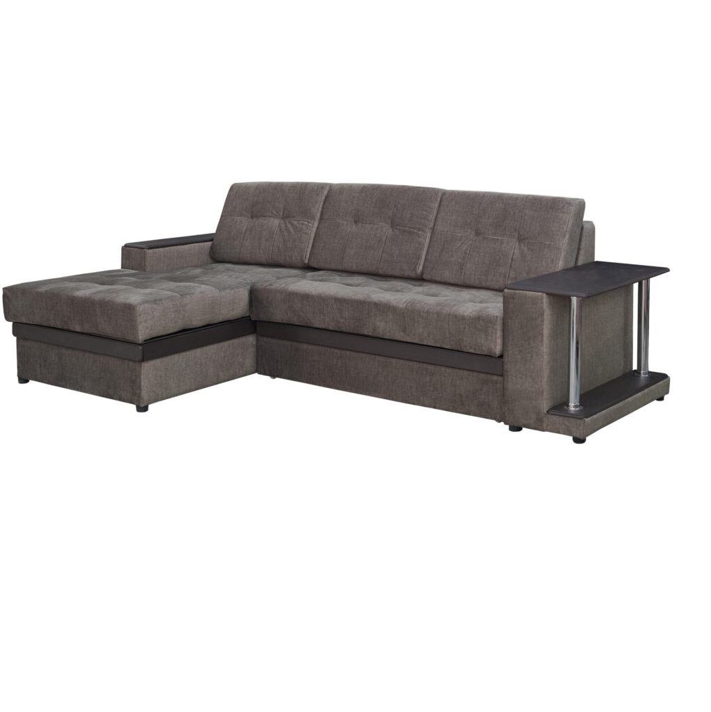 Орфей Вог коричневий кутовий диван від Мебель-Сервіс Україна