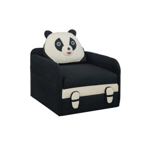 Юніор Алоба світлий/чорний дитячий диван від Мебель-Сервіс Україна