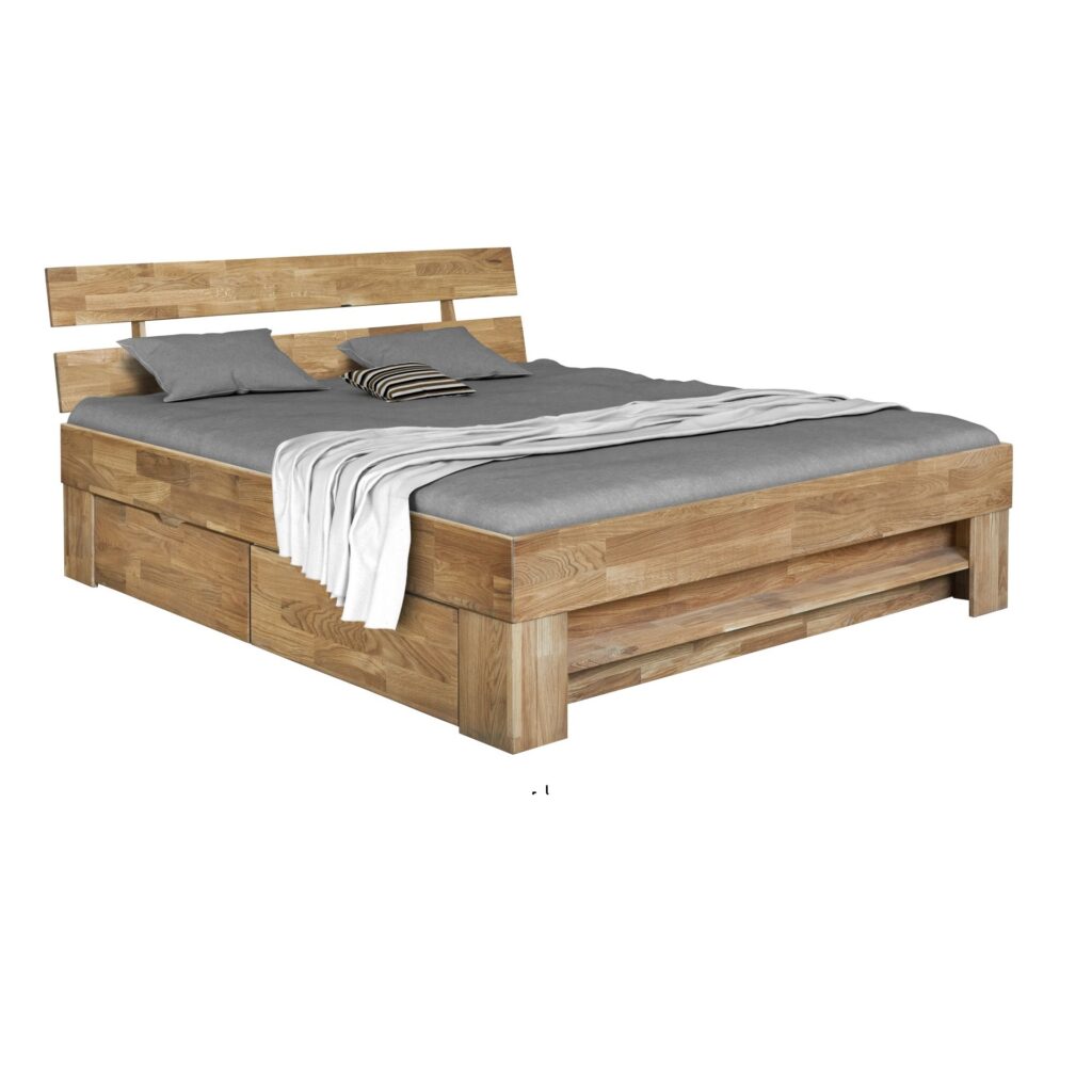 Сара 180 ліжко з масиву натурального дуба + шухляди від Мебель-Сервіс Україна