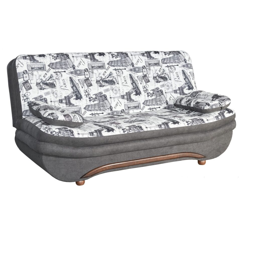 Стелла Аріс/Фуджи темно-сірий прямий диван від Мебель-Сервіс Україна