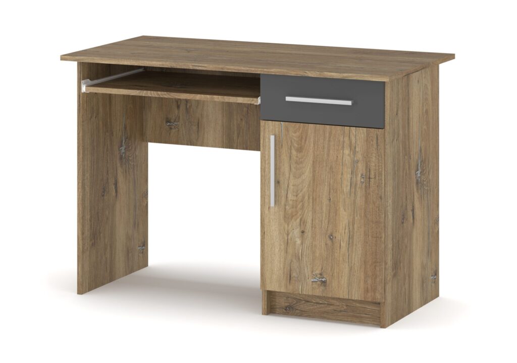 Письмовий стіл 1Т дуб флагшток/графіт від компанії Мебель-Сервіс