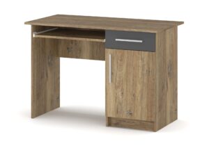 Письмовий стіл 1Т дуб флагшток/графіт від компанії Мебель-Сервіс