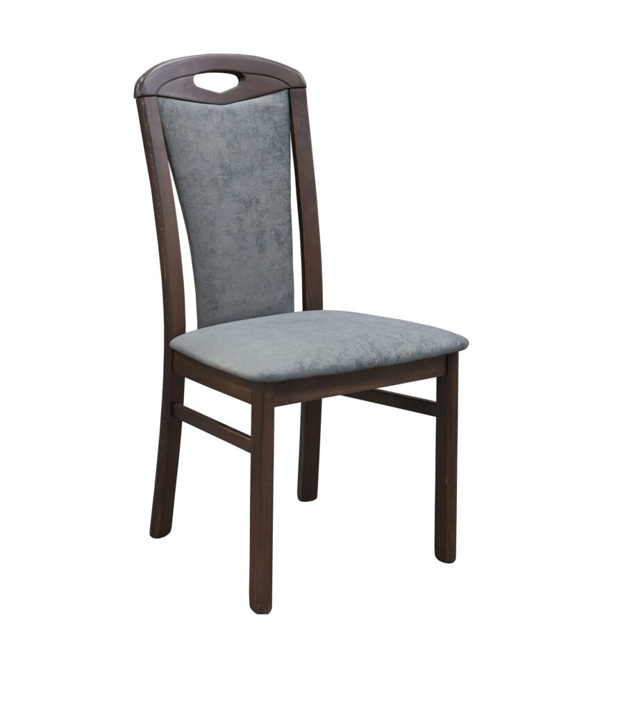 Піза 02 Альпіна/темно-сірий з масиву бука від фабрики Мебель-Сервіс Україна