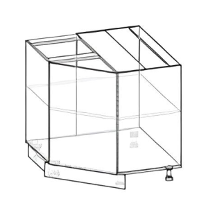 Агата 1Д кут нижній модуль