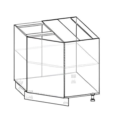 Агата 1Д кут нижній модуль