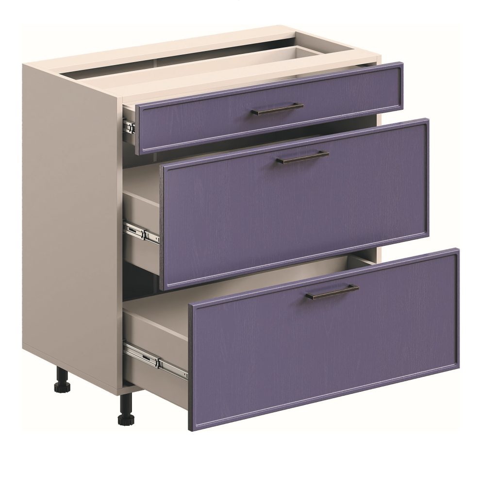 Аріель 80/820 Ш 1+2 роликові направляючі нижній модуль