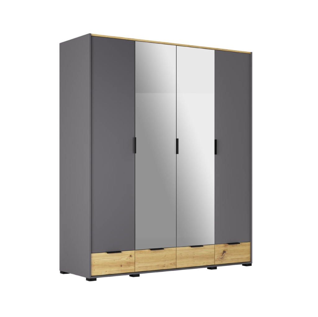 Каміла сучасна чотиридверна шафа від фабрики Світ Меблів Україна