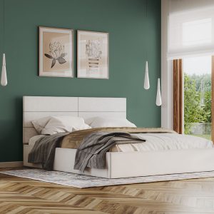 Кароліна 3 двоспальне м'яке ліжко від фабрики Світ Меблів Україна