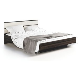 Марія стильне двоспальне ліжко МДФ від фабрики Світ Меблів Україна