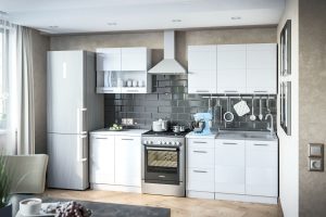 Б'янка сучасна кухня МДФ від фабрики Світ Меблів Україна