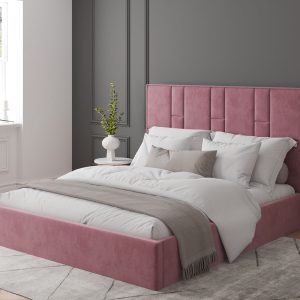 Саманта 1 двоспальне м'яке ліжко від фабрики Світ Меблів Україна