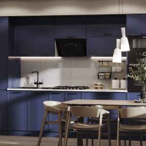 Аріель сучасна кухня з МДФ фасадами від фабрики Світ Меблів Україна