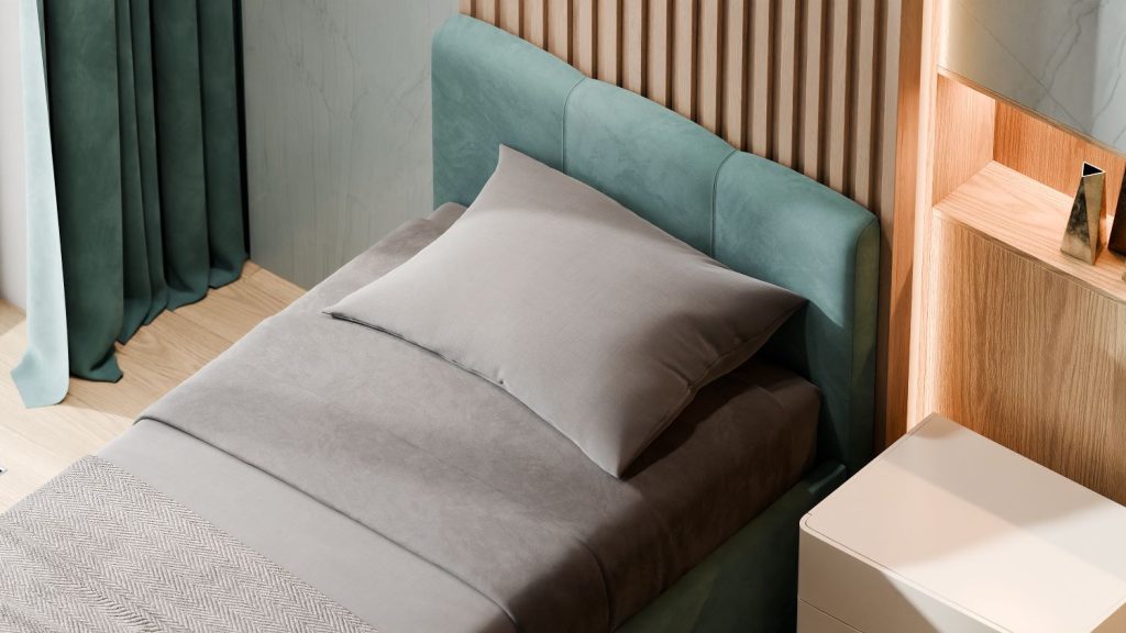 Саманта 5 односпальне м'яке ліжко від фабрики Світ Меблів Україна