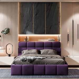 Ванесса 2 двоспальне м'яке ліжко від фабрики Світ Меблів Україна