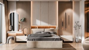 Ванесса 4 двоспальне м'яке ліжко від фабрики Світ Меблів Україна