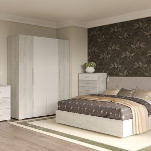 Ромбо сучасна спальня з чотиридверною шафою від Світ Меблів Україна