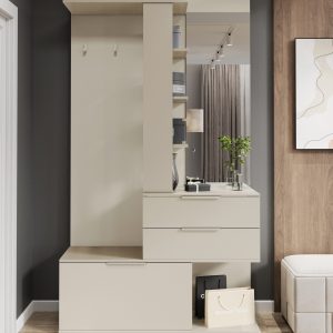 Соната сатин/сатин стильний сучасний передпокій від Світ-Меблів Україна