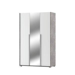Алекса 3Д сучасна тридверна шафа з дзеркалами від Світ Меблів