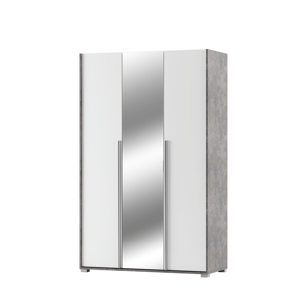 Алекса 3Д сучасна тридверна шафа з дзеркалами від Світ Меблів