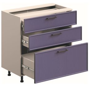 Аріель 60/820 Ш 2+1 роликові направляючі нижній модуль