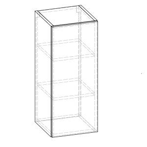 Гамма 30 МДФ матовий верхній модуль