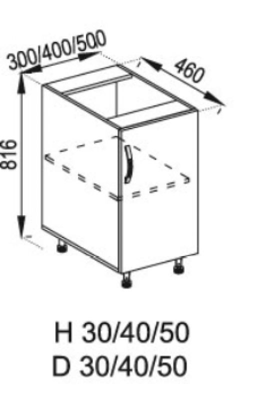 Б'янка 40/820 нижній модуль