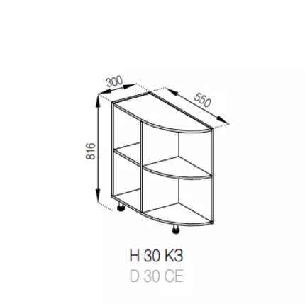 Б'янка 30/820 нижній модуль