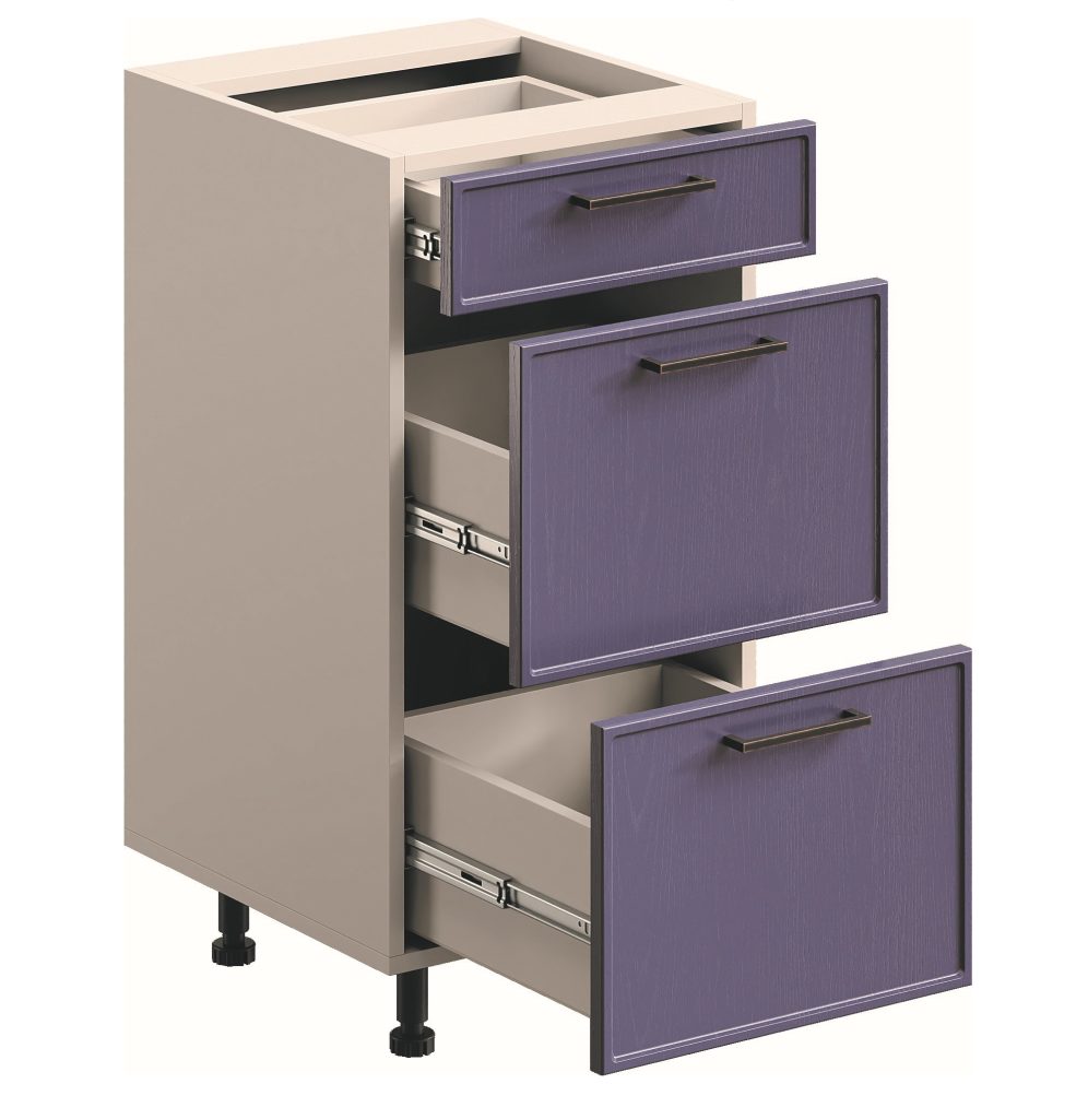 Аріель 40/820 Ш направляючі прихованого монтажу нижній модуль