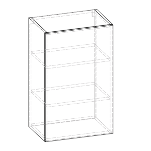 Гамма 40 МДФ матовий верхній модуль