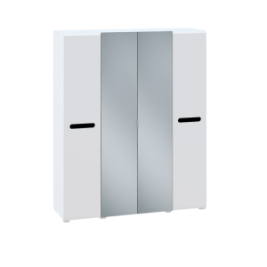 Б'янко шафа 4Д 180 з дзеркалом від фабрики Світ Меблів Україна