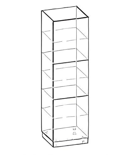 Агата пенал духовка 720 нижній модуль