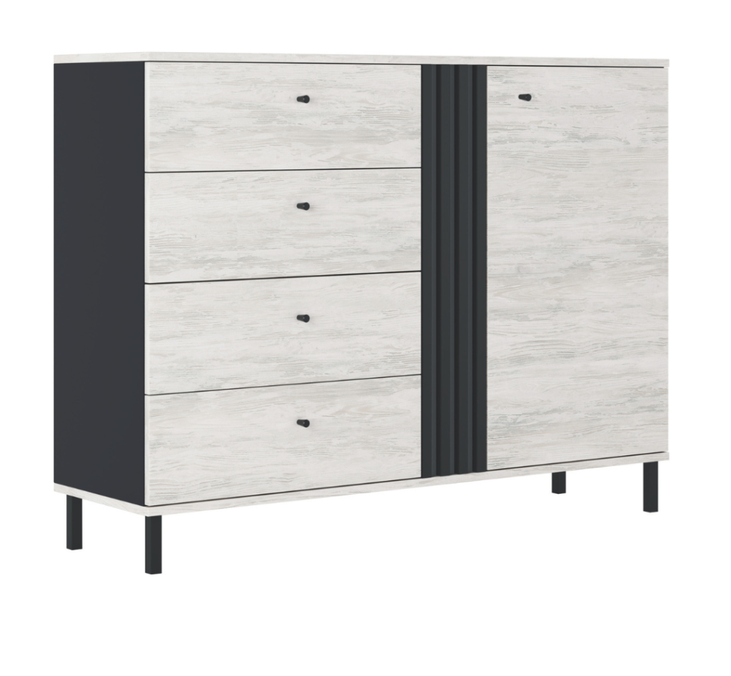 Тео комод 1Д4Ш від фабрики Світ Меблів Україна