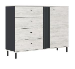 Тео комод 1Д4Ш від фабрики Світ Меблів Україна