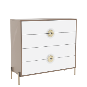 Фіруоза комод 4Ш з фарбованими фасадами від фабрики Світ Меблів Україна