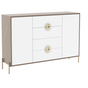 Фіруоза комод 2Д4Ш з фарбованими фасадами від фабрики Світ Меблів Україна