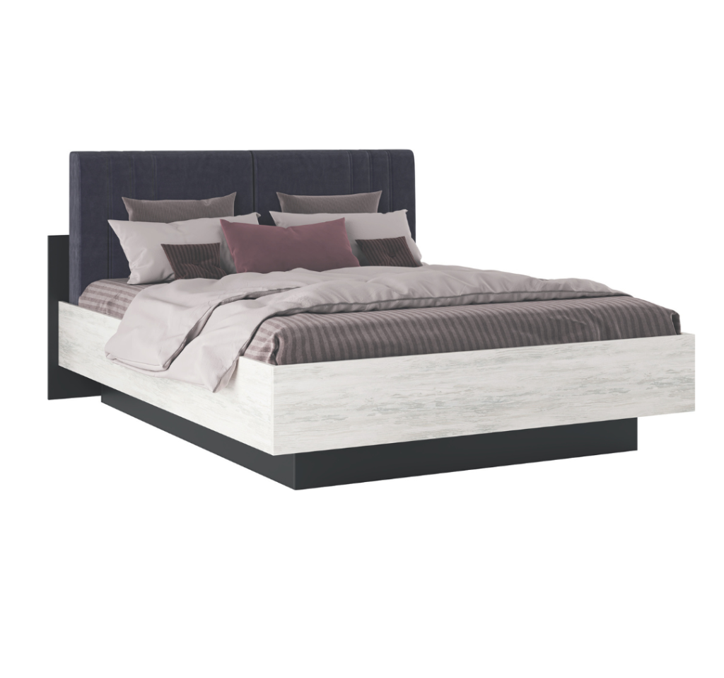 Тео ліжко двоспальне 160/200 від фабрики Світ Меблів Україна