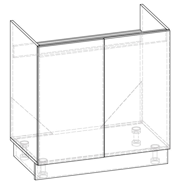 Гамма 80/820 мийка нижній модуль