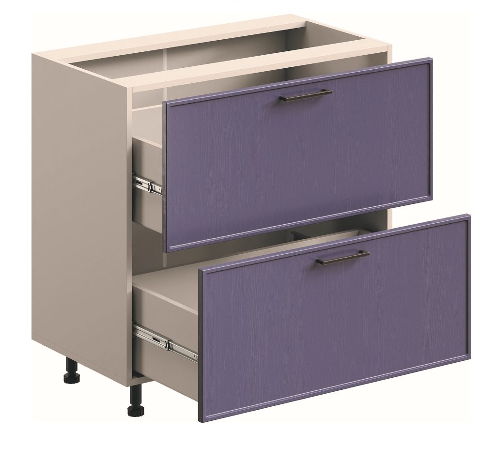 Аріель 80/820 Ш направляючі прихованого монтажу нижній модуль