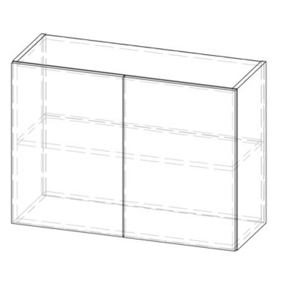 Лівія 80 вітрина верхній модуль