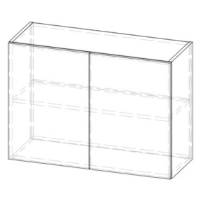 Лівія 80 вітрина верхній модуль