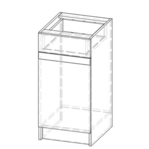 Гамма 40 низ лаковані фасади