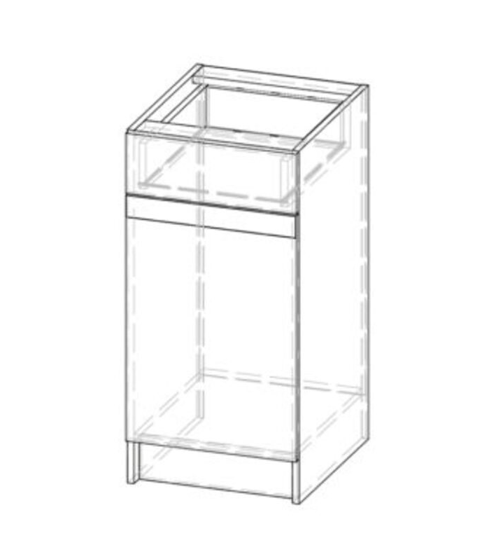 Гамма 45 низ лаковані фасади