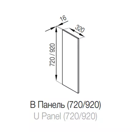 Б'янка Панель/720 верхній модуль